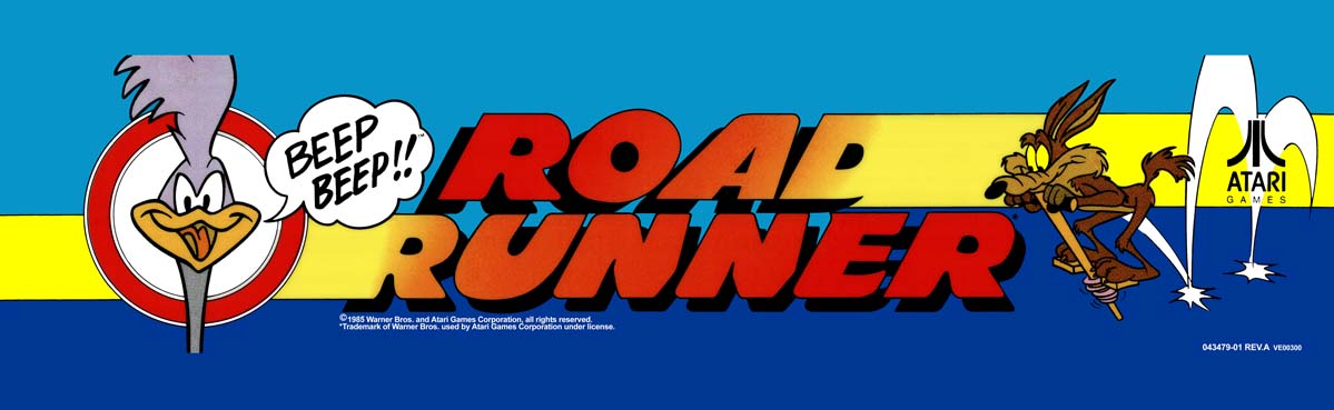 Road Runner Arcade Marquee - 26