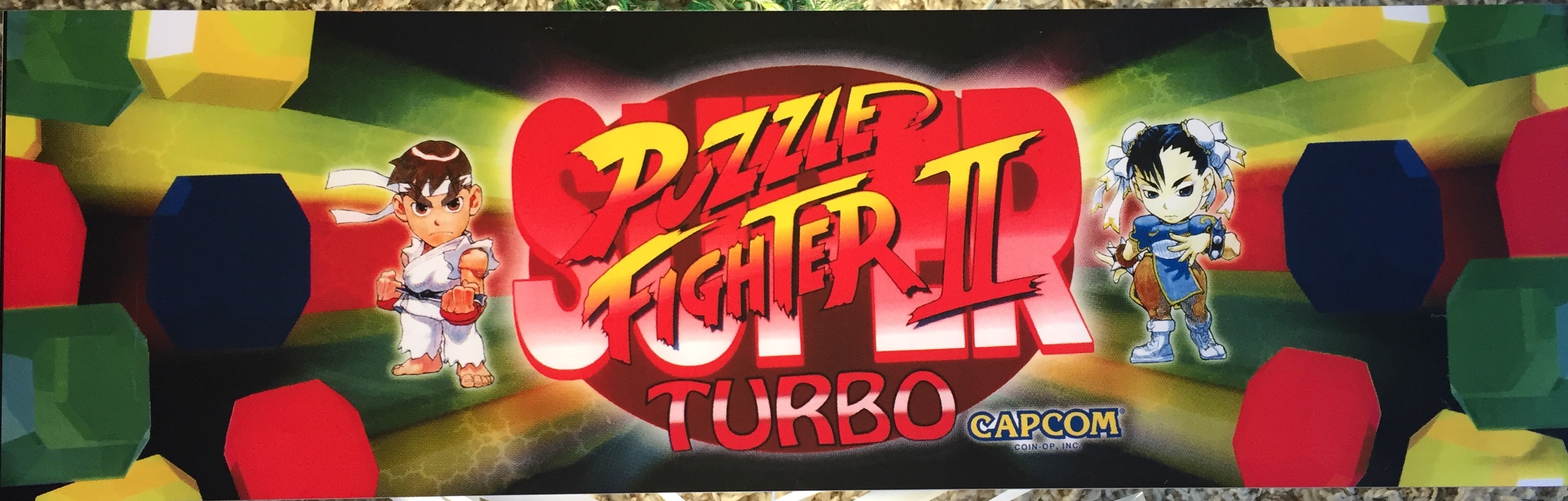 Virtua Fighter 2 Arcade Marquee 26″ x 8″ 