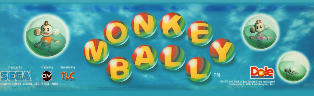 Monkey Ball Arcade Marquee - 26
