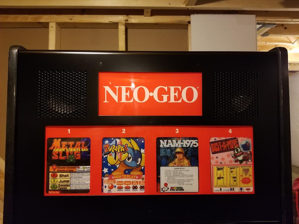 Neo Geo Marquees – Arcade Marquee Dot Com