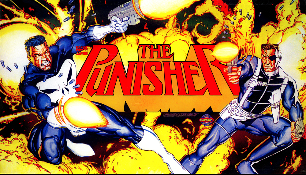 90s select shop【特注1点物】crazy サイケパッチワークM65 Punisher - Dynamo Big Blue Arcade Marquee - 27