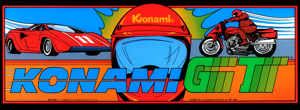 Konami GT Dedicated Arcade Marquee - 22