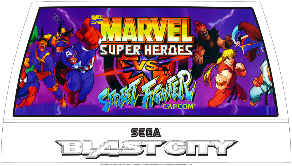 Marvel Super Heroes vs. Street Fighter, Arcade