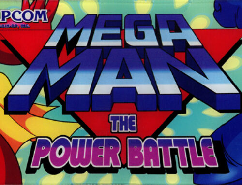 Mega Man The Power Battle Arcade Marquee
